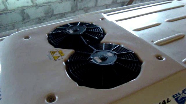 Установка кондиционера 13,5 кВт на Мерседес Спринтер смотреть онлайн