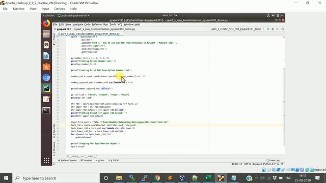 How to use map RDD transformation in PySpark | PySpark 101 | Part 3 | DM | DataMaking | Data Making смотреть онлайн