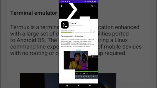 TERMUX - How to install using F-DROID