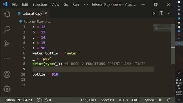 VARIABLES AND COMMENTS IN PYTHON | LEARN PYTHON FREE!!!!! смотреть онлайн