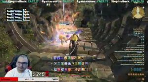 Final Fantasy XIV Ft.Members?....Come Ride My Chunky Chocobos? (Late Night With Spanishdude)