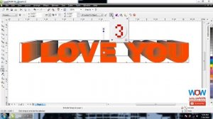 efek 3D  tiga dimensi  dengan coreldraw