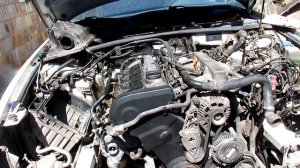 ЗАКЛИНИЛ КОНТРАКТНЫЙ МОТОР !Ауди А4 РЕМОНТ МОТОРА ! 1,8 ТУРБО, Часть 5. Это кошмар!!!