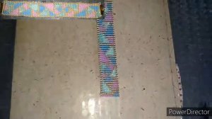 Как плести браслет из бисера+застежка для браслета своими руками.