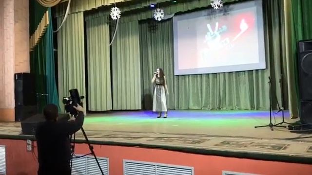 Конкурс "Голос. Иглино". Песня Мельница - невеста Полоза. Богатенкова Дарья. смотреть онлайн