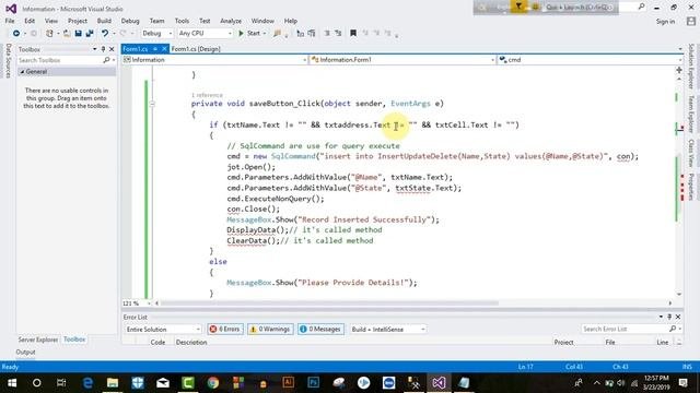 How to connect MS SQL Server Database with Visual Studio | DBMS Lab Class Recorded | BIST | Bangla