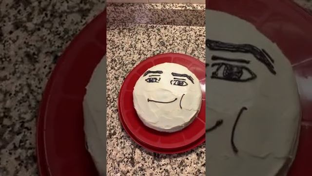 Roblox default face cakes??