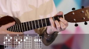 Island Song by Ashley Eriksson OST Adventure Time Ukulele tutorial / Как играть на укулеле