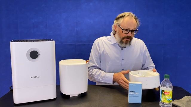 Hvordan rense luftfukter? Hvordan rengjøre luftfukter? Fjerne kalk fra luftfukter. Boneco Calc Off смотреть онлайн