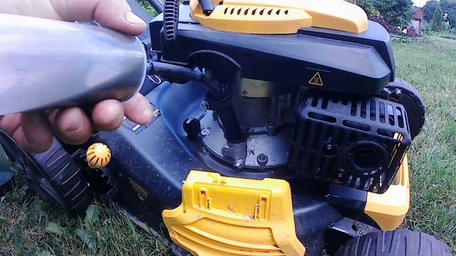 Газонокосилка DENZEL, ТО и впечатления от использования. смотреть онлайн