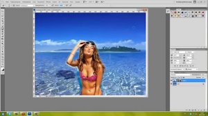 Маска слоя в Фотошопе, как легко соединить картинки