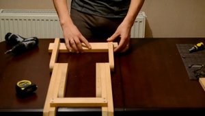 Простая складная табуретка своими руками. Часть #1