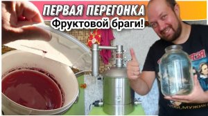 Готовим ЧАЧУ на LUXSTAHL 8MПолучение спирта сырца из фруктовой брагиБрага из виноградного сока