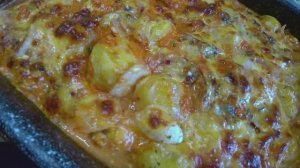 Запеченная картошка с сыром