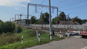 Гудки, свистки, тифоны поездов Ярославского направления.