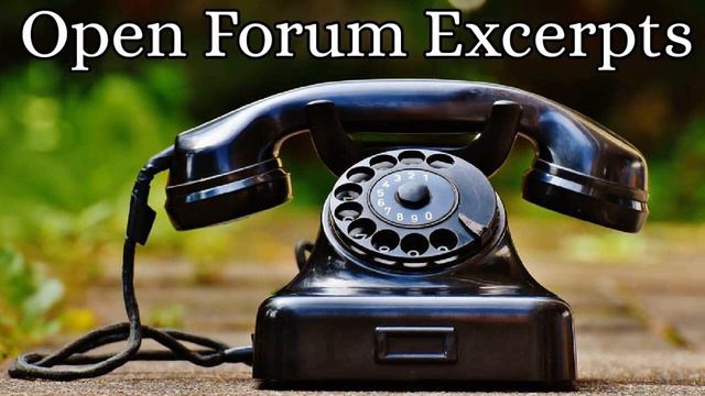 Harold Camping Open Forum Excerpts #1 смотреть онлайн