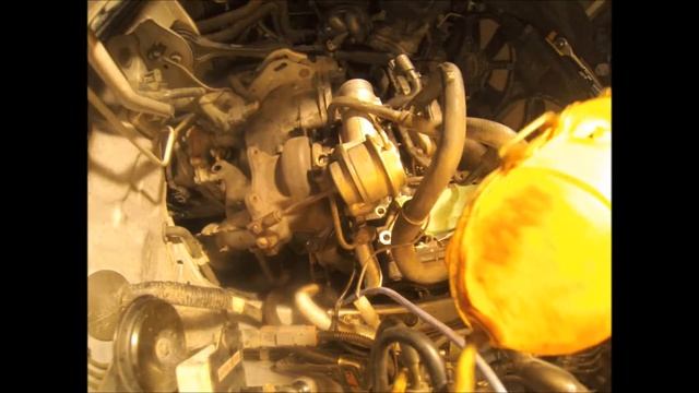 D.i.Y. Install Turbo Easy Step Procedure! Subaru Forester XTWRX ej25 Prt7