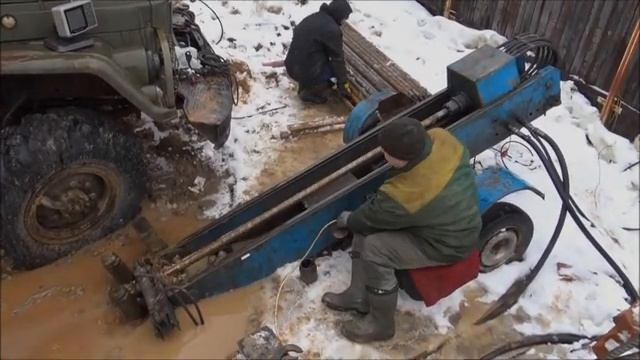 Установка ГНБ УНБ-8 Горизонтальное бурение 240 м. смотреть онлайн