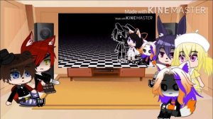 Fnaf 1 & L.O.L bit react to lolbit control song & the controllers of fnaf series song