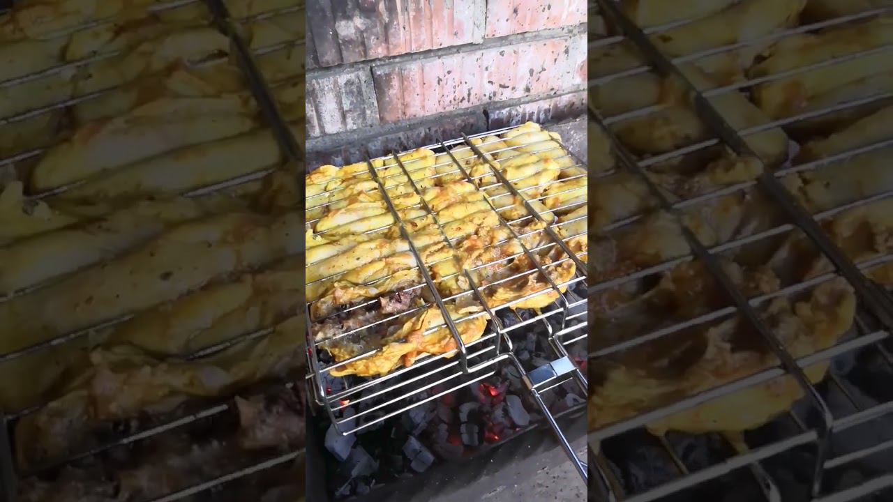 Шашлык куриный маринад из свежих помидор.