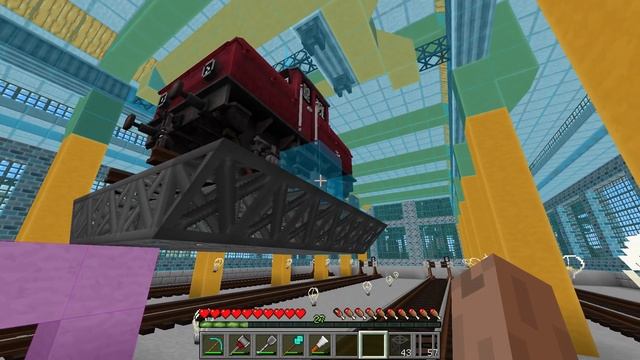 МАЙНКРАФТ ЛП ЖЕЛЕЗНАЯ ДОРОГА - ФАБРИКА ПОЕЗДОВ!№98 смотреть онлайн