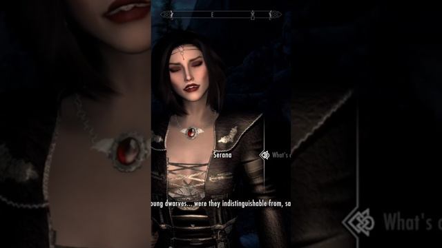 Skyrim special edition | Serana wonders ✨️. #gaming