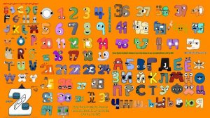 What is your favorite alphabet lore A-Z,Number lore 1-50,russian alphabet lore А-Я