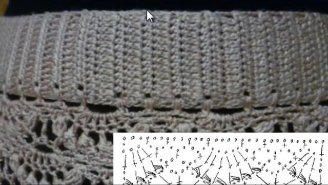 Длинная юбка крючком от Ванессы Монторо смотреть онлайн