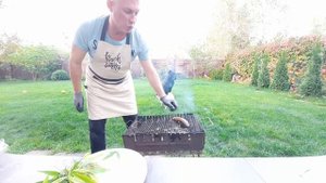 Десерт на Мангале. Жареный Банан Простой и Очень Вкусный Десерт!