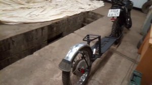 МОТО ПРИЦЕП ДЛЯ МИНСК Х 250 часть 2