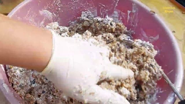 Кормление бройлеров мешанкой с молочной продукцией. Выращиваю крупного бройлера.