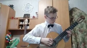 "Энге Илья, 6 класс гитара. О. Зубченко «Прелюд – мимолетность» 2.30