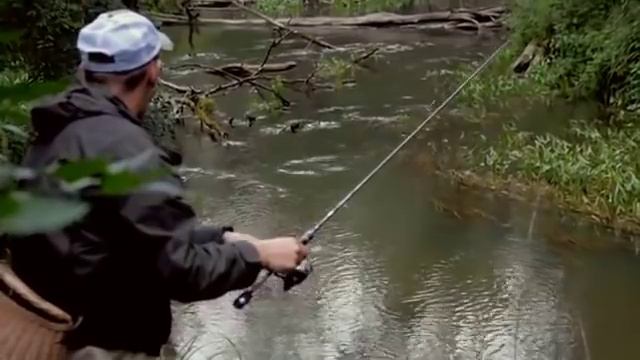 Ловля форели на реке смотреть онлайн