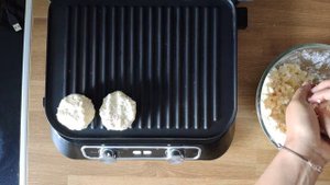 Сырники без масла на гриле.