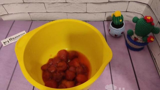 Клубничный крем-чиз для тортов