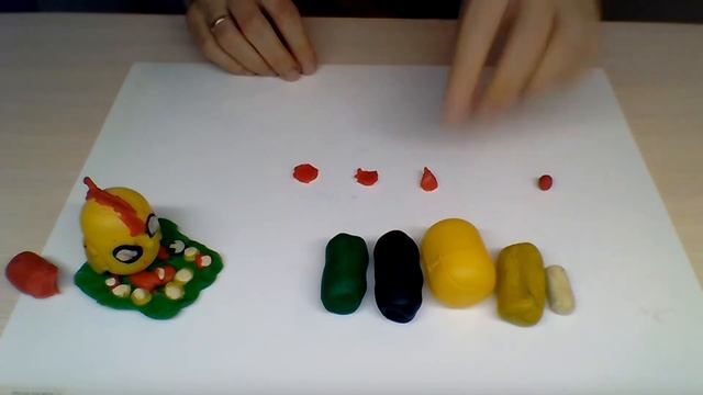 Лепка для детей 2-3 года. Цыплёнок. смотреть онлайн