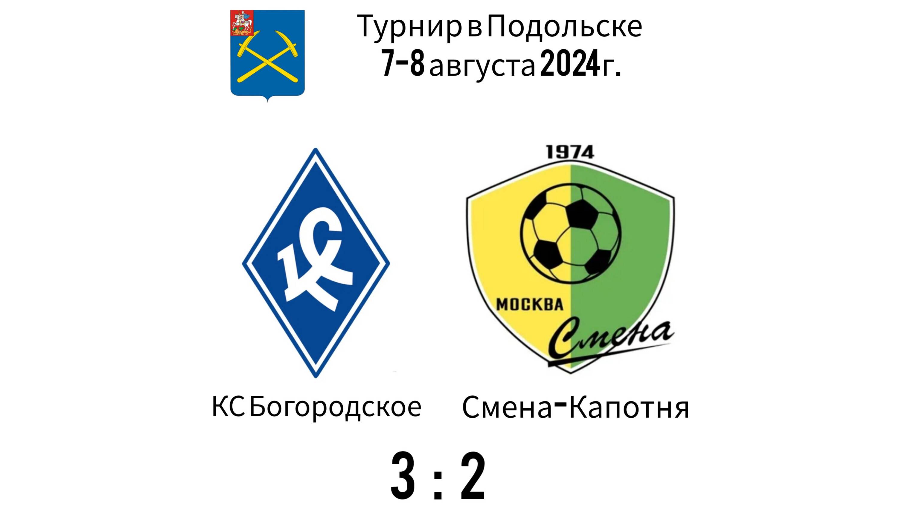 Крылья Советов Богородское - Смена Капотня