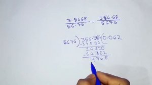 How to divide two decimal numbers | full process explained in hindi