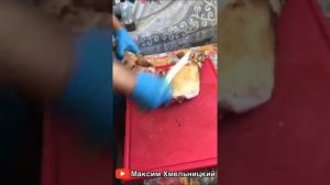 Разделка молочного поросёнка