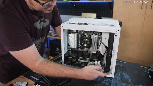 THIS is Why I Went Micro-ATX - Hydro X Water Cooled Build Part 2 смотреть онлайн