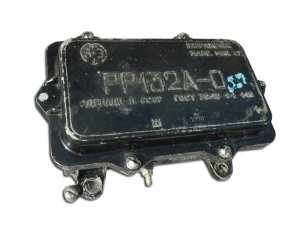 РР132А вместо штатной шоколадки на генератор.