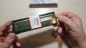 РАСПАКОВКА И ОБЗОР оперативная память Kingston DDR4 16Gb 3200MHz pc-25600 (KVR32N22D8/16)