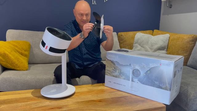 UNBOXING BONECO F120 Air Shower Fan - Create the perfect breeze смотреть онлайн