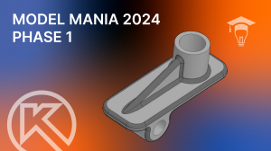 КОМПАС-3D Деталь с конкурса Model Mania 2024 Часть 1