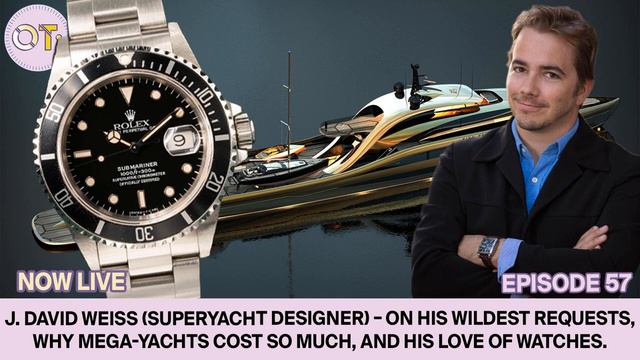 J. David Weiss (superyacht designer) – on his wildest requests, why mega-yachts cost so much... смотреть онлайн