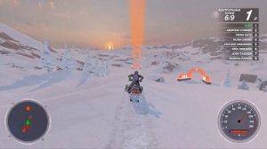 Гонки на снегоходах # Snow Moto Racing.