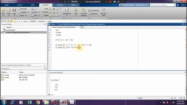 Lecture 1: Solve Any Linear Programming Problem Using MATLAB linprog Command