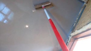 Заливной пол своими руками на отсев