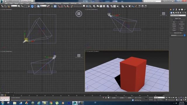 Создание Камеры в 3dsmax смотреть онлайн