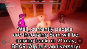 When will SAM come back? BEAR (Alpha) | Roblox